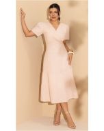 Imperio By Titanium | Vestido Avasê Listrado Rosa