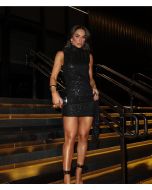 Madri Belle | Vestido Curto Suellen Preto