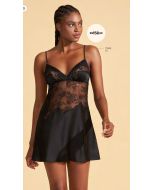 Recco | Camisola de Charmeuse Prime e Tule Botânica