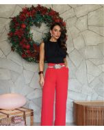 Madri Belle | Calça Mariela Vermelho