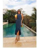 Montaria | Vestido Camila Azul