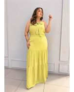 Vanessa Ferraz | Conjunto Regata e Saia Verde