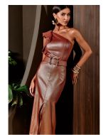 Lily Belle | Vestido em Linho Foil