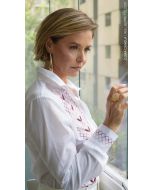 Cora Canela | Camisa Cambrala Focus Branco