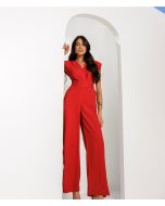 Madri Belle | Macacão Virgina Vermelho