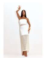 Dumene | Vestido Malha Power Off White
