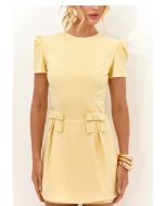 Lily Belle | MAcacão em Tricoline Amarelo Manteiga