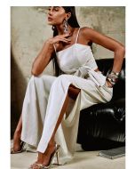 Lily Belle | Blusa em Viscose de Linho Prata