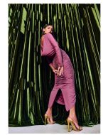 Lily Belle | Vestido Jersey Opaca Ameixa