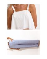 Lily Belle | Blusa em Viscose Off White