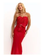 Lily Belle | Vestido Malha Power Poliamida Vermelho