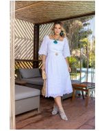 Montaria | Vestido Tabatha Branco