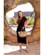 Montaria | Vestido Lu Preto