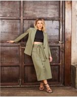Luleg | Blazer alfaiataria Militar