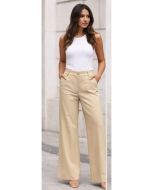 Weekend | Calça Pantalona Creme