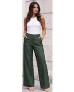 Weekend | Calça Pantalona Verde