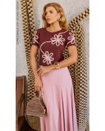 Cora Canela | T-shirt Viscolycra Marrom