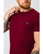 T-flow - Camiseta Revive Class vermelho vinho
