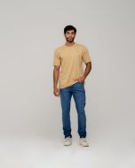 Adizza | T-Shirt Básica Masc. Bege