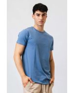 T-flow | Camiseta Pima Azul Claro