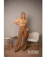 Studio Guapo | Blusa em Viscose de Malha Mostarda