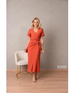 Studio Guapo | Blusa em Alfaiataria de Viscose Laranja