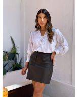 Maria Poa | Camisa Jacquard