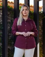 Savannah | Camisa Yumi Marsala
