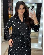 La Portt | Conjunto em Viscose Preto