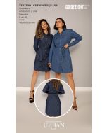 BE EIGHT | Vestido - Chemisier Jeans