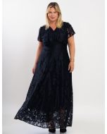 Dona Charme | Vestido longo renda