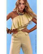 CORA CANELA\ BLUSA OMBRO