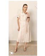 Imperio By Titanium | Chemise de Tecido Plano Listrado