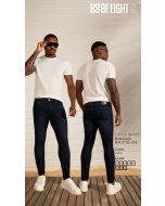 BE EIGHT | Calça Skinny Jeans Escuro