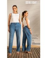 BE EIGHT | Calça Reta Alfaiataria Jeans