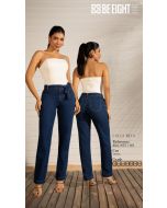 BE EIGHT | Calça Reta Jeans Escuro