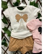 Sul Kids | Conjunto Milon Paris Bege