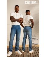 BE EIGHT | Calça Comfort Jeans claro