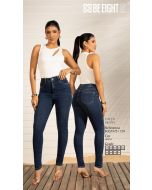 BE EIGHT | Calça Skinny Feminino Jeans Escuro
