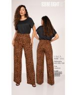 BE EIGHT | Calça Wide Leg Marrom