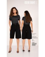 BE EIGHT | Bermuda Jorts Preto