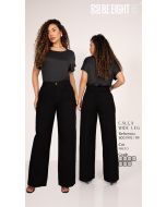 BE EIGHT | Calça Wide Leg Preto