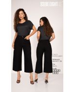 BE EIGHT | Calça Pantacourt Preto