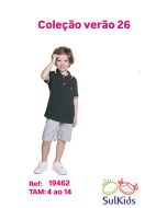 Sul Kids | Conjunto Masculino Have Fun Polo com Bermuda
