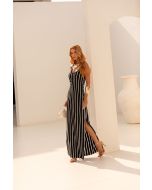 Flor da Moda | vestido Longo Listrado