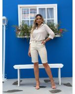 Julia Rodrigues | Camisa Poá Est. Exclusiva 3/4