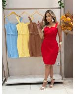 Amora Cool | Vestido Det. Tri