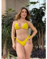 Logata | Conjunto de Biquíni Ana Paula Amarelo