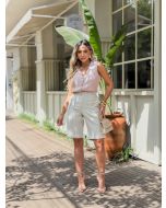 Julia Rodrigues | Colete Overlap Alfaiataria Rosê