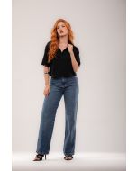 Adizza | Calça Wide Jeans